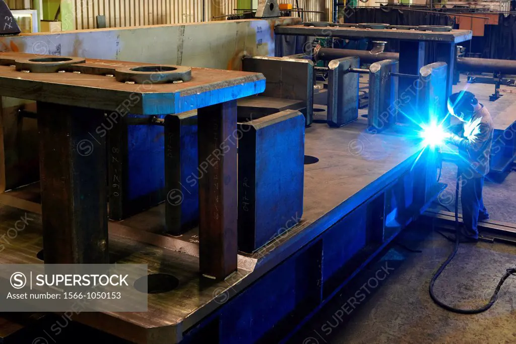 Welder, soldering iron, metallurgical industry, Gipuzkoa, Basque Country, Spain