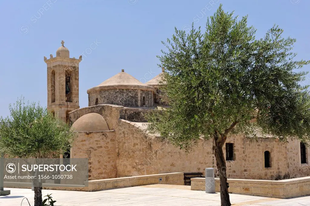Byzantine church of Agia Paraskevi, Yeroskipou, east of Paphos, Cyprus, Eastern Mediterranean Sea
