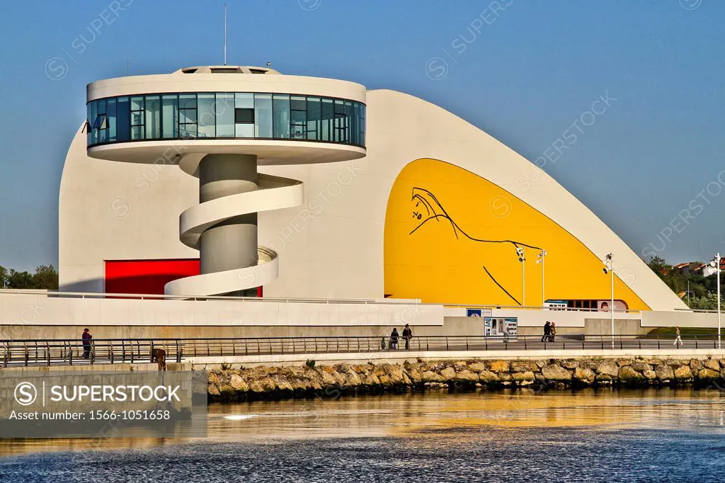 Oscar Niemeyer, Cultural Center, Avilés, Asturias, Spain