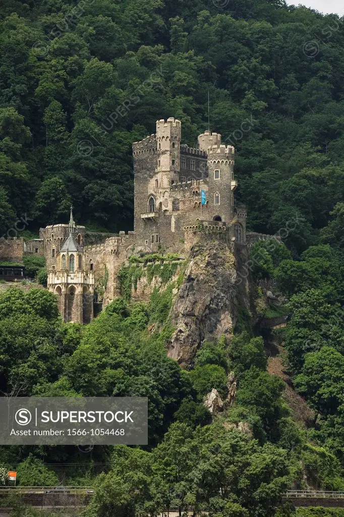 Castle Maus mouse one of the many castles that keep watch on the Rhine route, in other times were customs posts for anyone who was traveling by boat o...