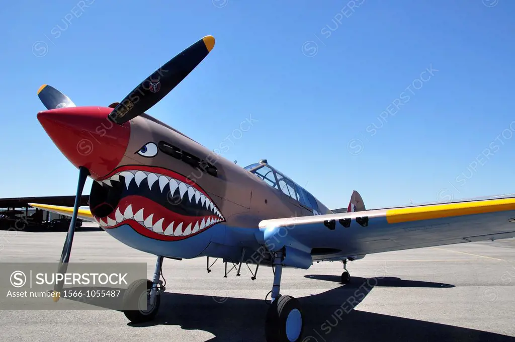 Curtiss P-40N Warhawk at the Warhawk Aviation Museum at Nampa Municipal Airport