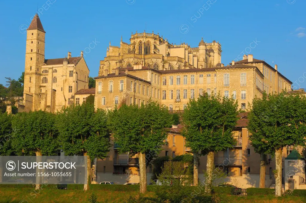 Saint Mary cathedral, Armagnac tower, Auch, Gers department, France, Europe