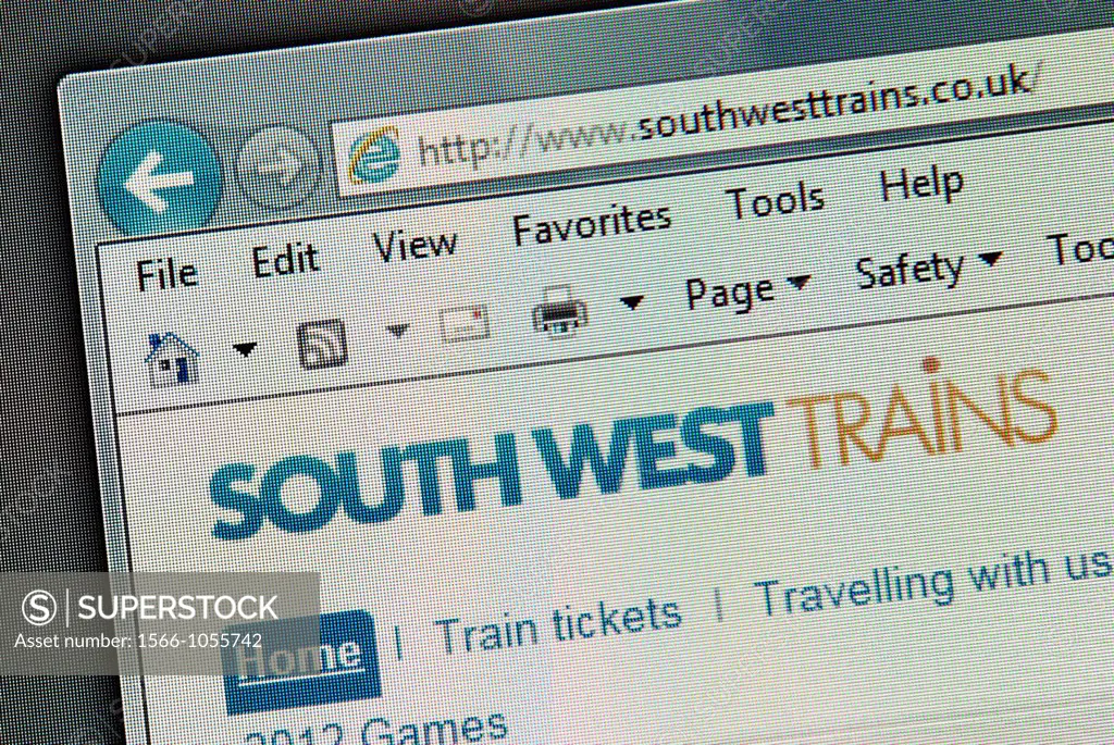 South West Trains website
