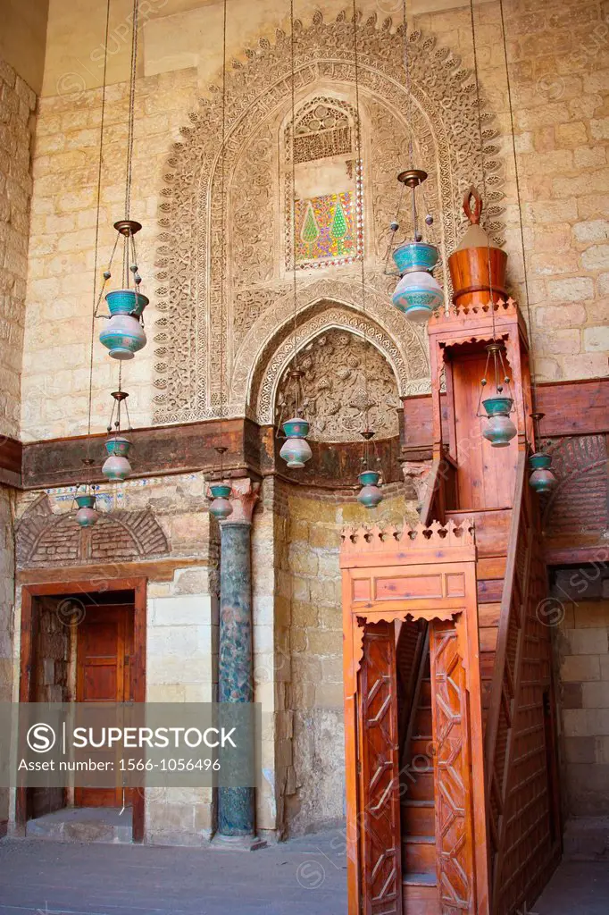 Madrasa Mausoleum of Sultan Qalawun, Cairo, Egypt