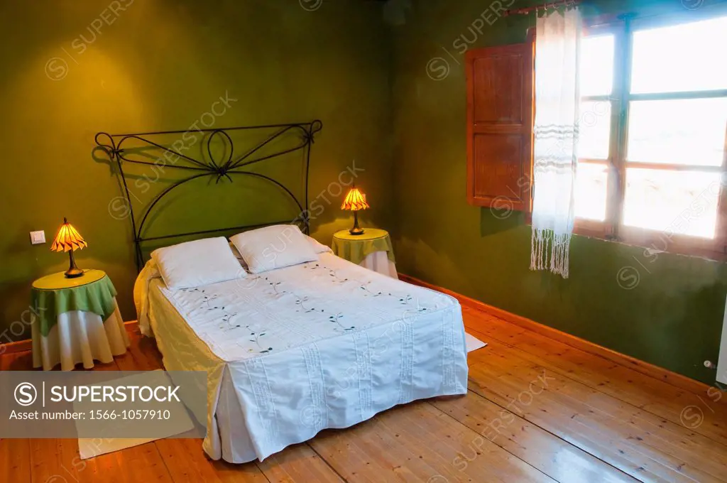 Bedroom in rural house