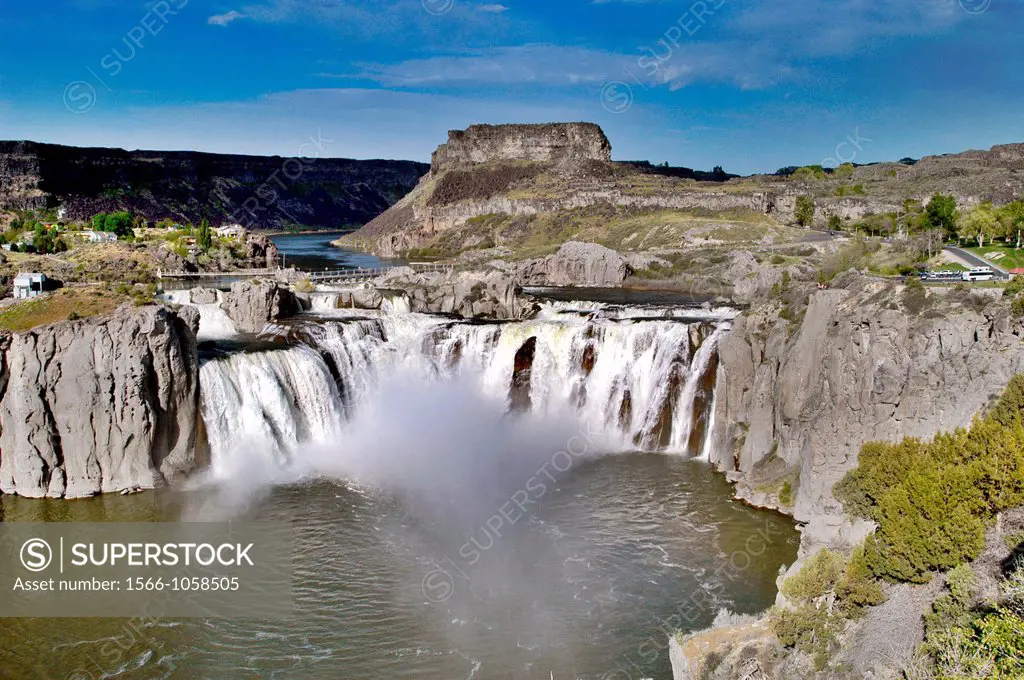 USA, Idaho, Twin Falls, Shoshone Falls