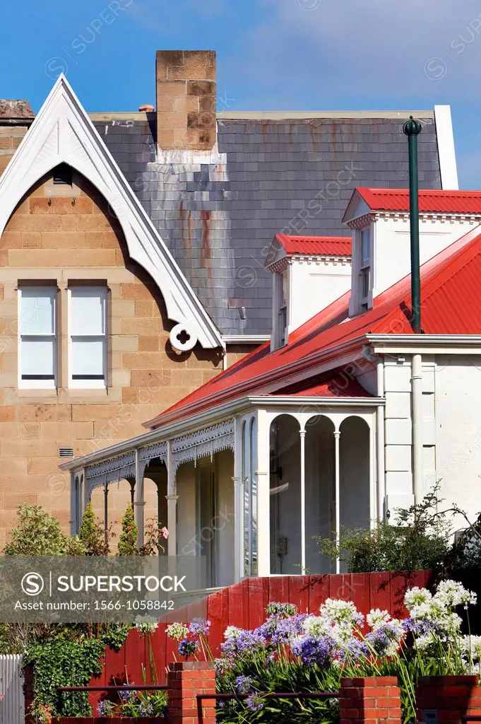 Heritage buildings  Hobart, Tasmania, Australia