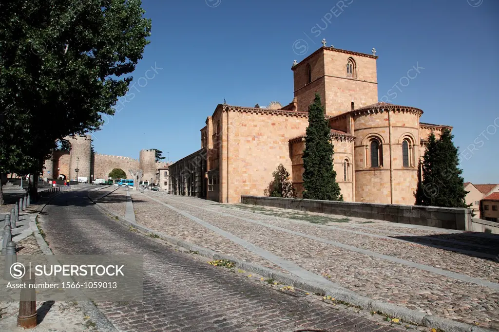 Basilica of San Vicente, Avila, Spain, Europe