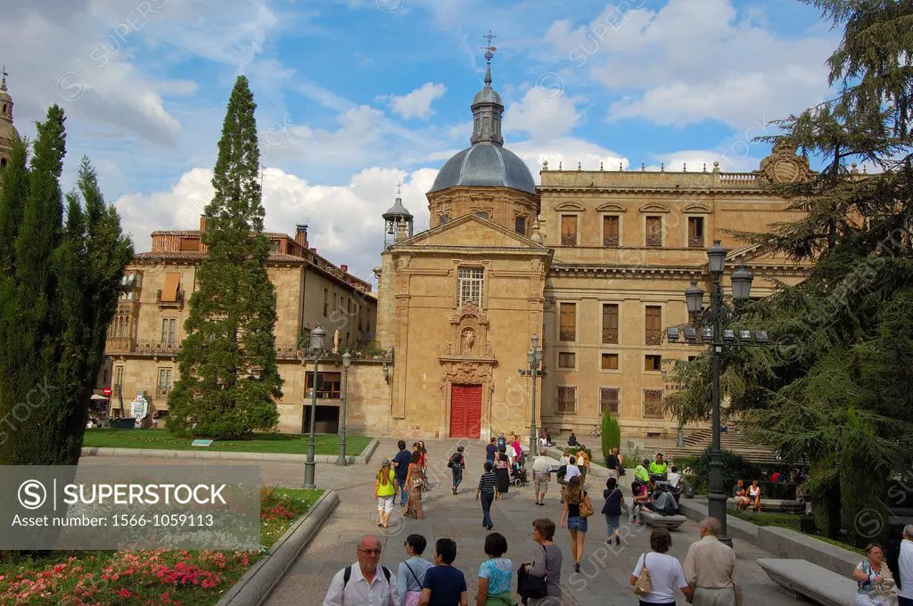 Plaza de Anaya (Anaya Square), Salamanca, Castilla Leon, Spain