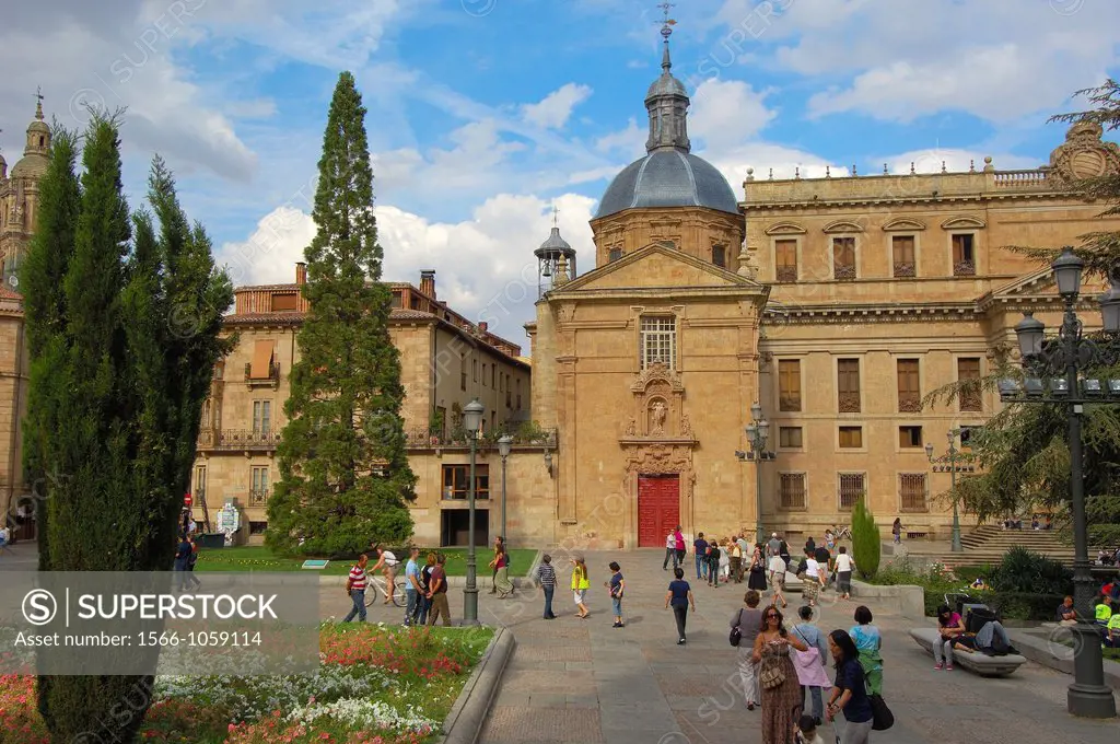 Plaza de Anaya (Anaya Square), Salamanca, Castilla Leon, Spain