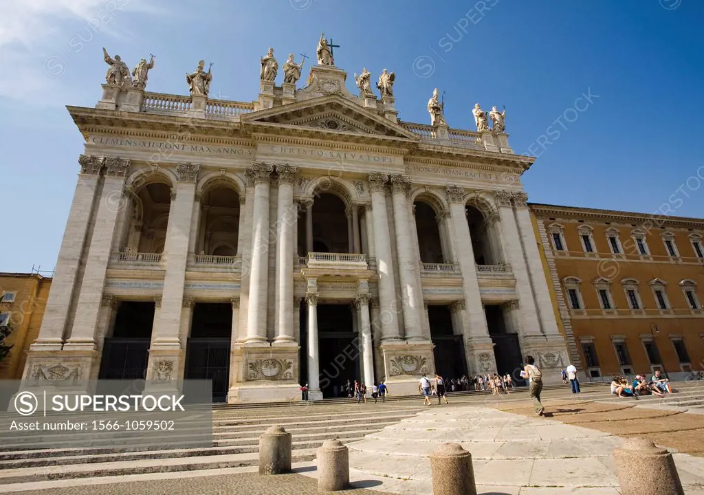 Basilica San Giovanni in Laterano, Basilica of St. John Lateran, Rome, Italy