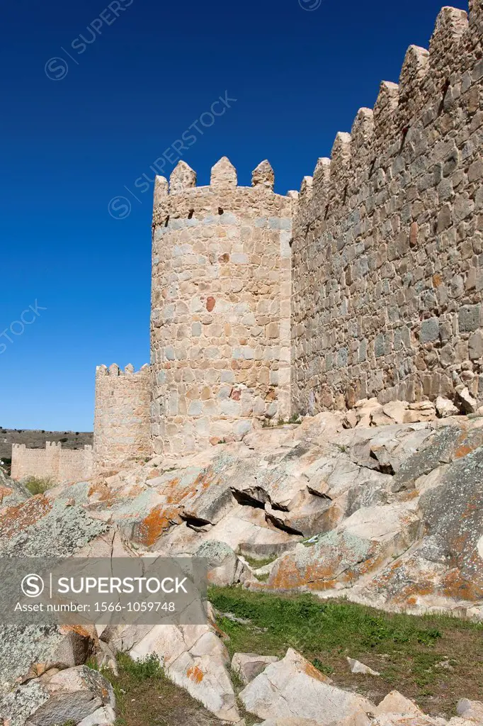 Walls of Avila, Castilla y Leon, Spain