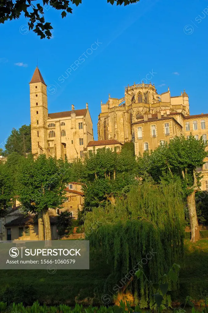 Saint Mary cathedral, Armagnac tower, Auch, Gers department, France, Europe
