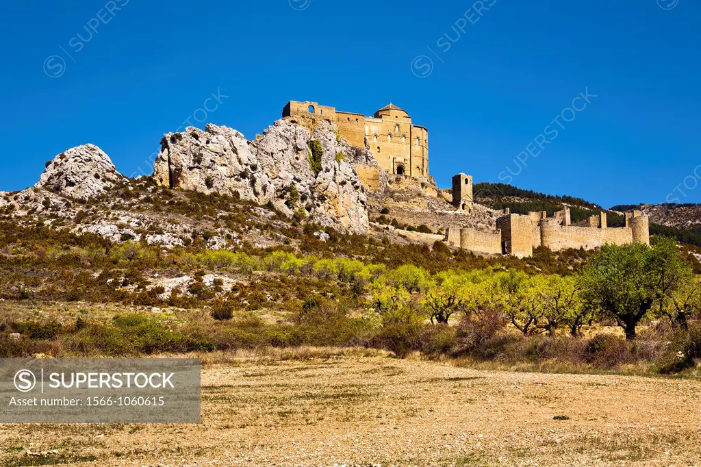 Loarre castle  Huesca  Aragón  Spain