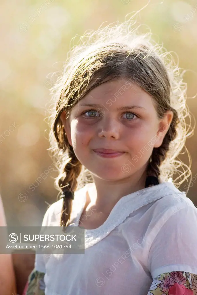 little girl, Dalyan, Turkey, Eurasia