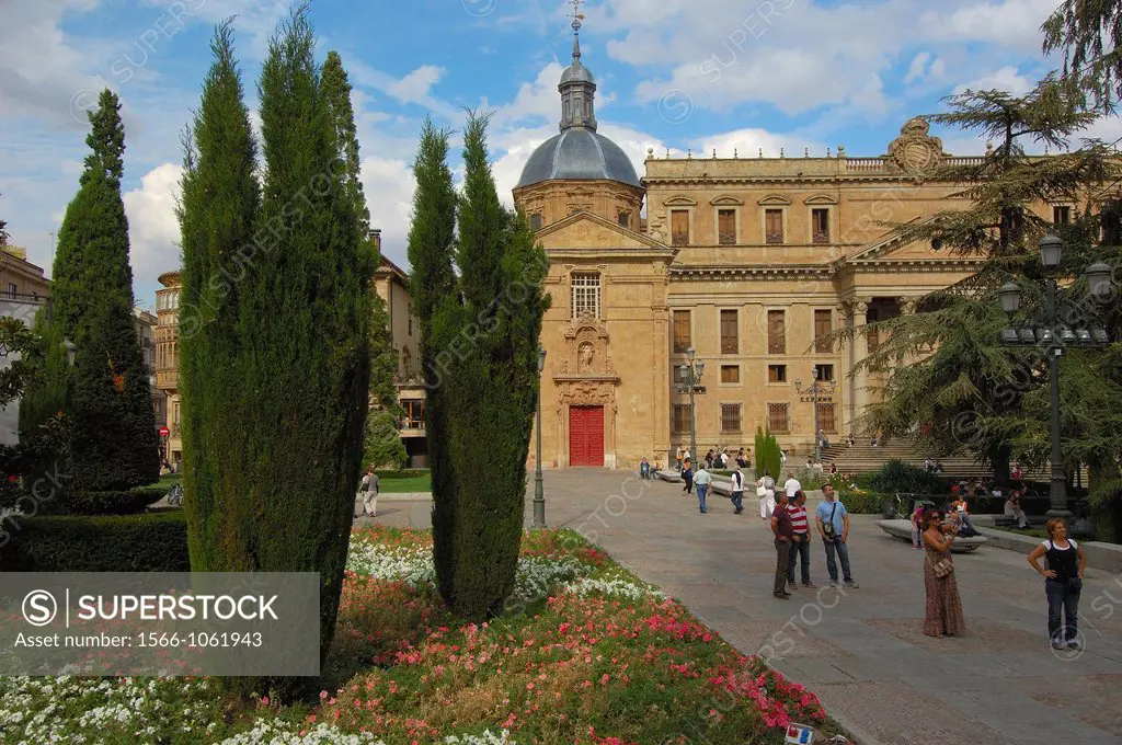 Anaya Palace (now Faculty of Philology, University of Salamanca), Plaza de Anaya (Anaya Square), Salamanca, Castilla Leon, Spain