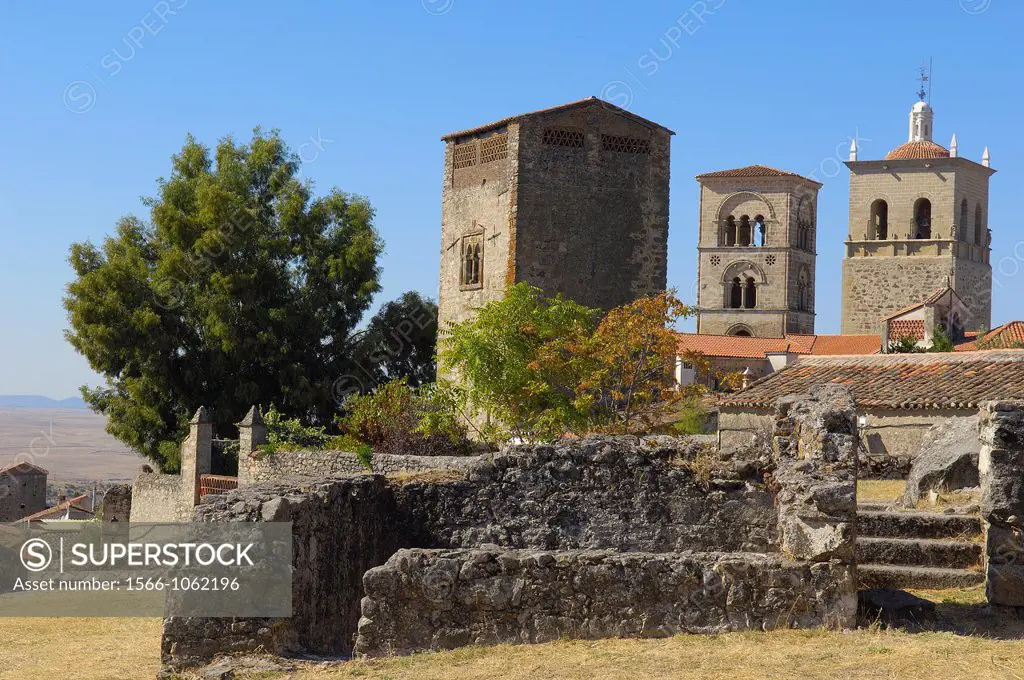 Church of Santa Maria la Mayor, Trujillo, Caceres province, Extremadura, Spain, Europe