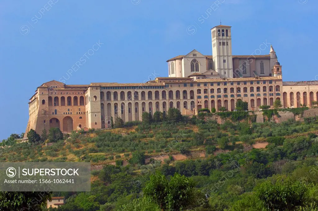 Assisi, UNESCO World Heritage site, Perugia province, Umbria, Italy, Europe