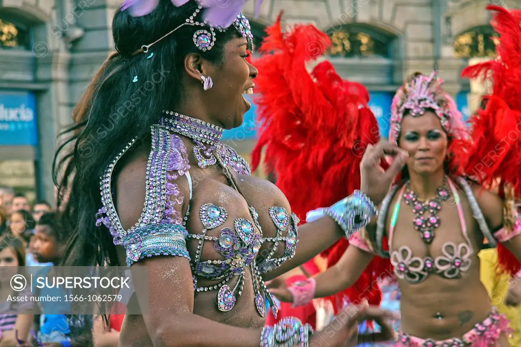 Carnaval brazilian woman