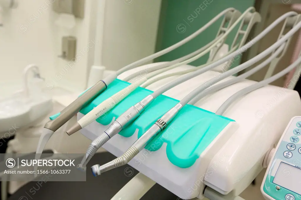 Dentistry equipment, Dental office/Dental surgery, Donostia-San Sebastián, Guipuzcoa, Basque Country, Spain