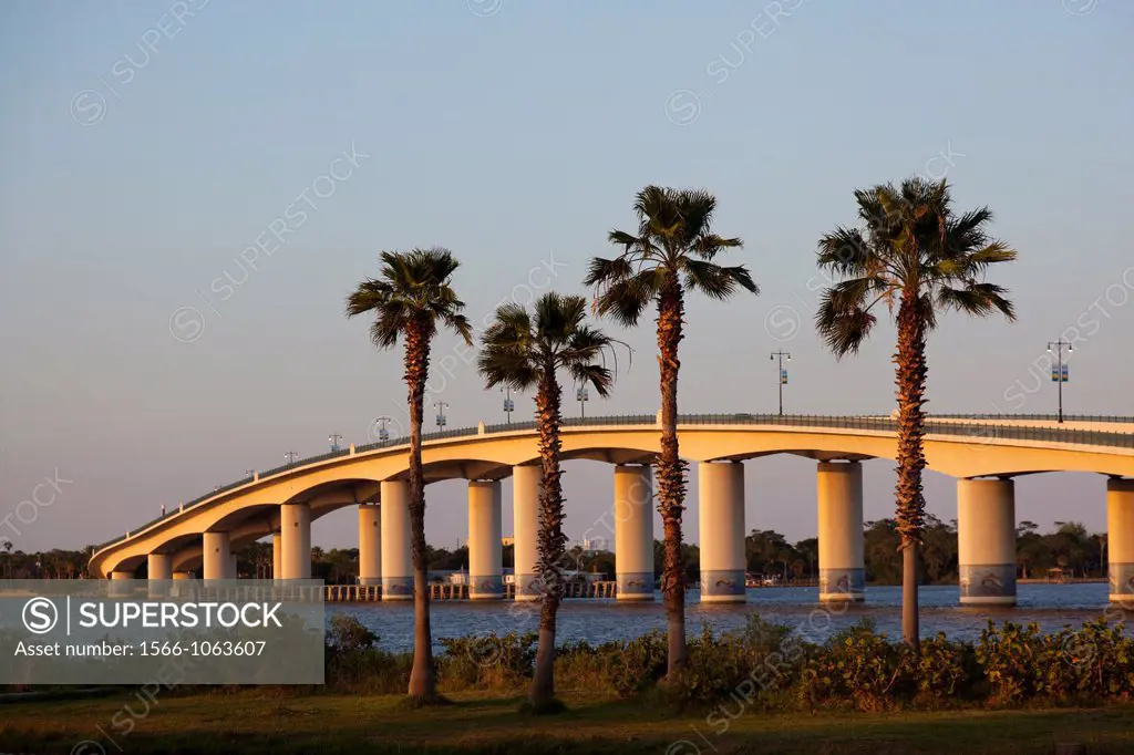 Bridge  Halifax River  Daytona Beach, Florida