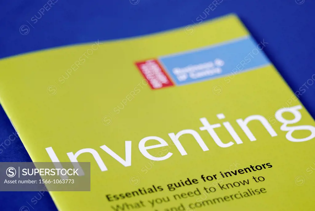 Leaflet about the legal aspects of Inventing