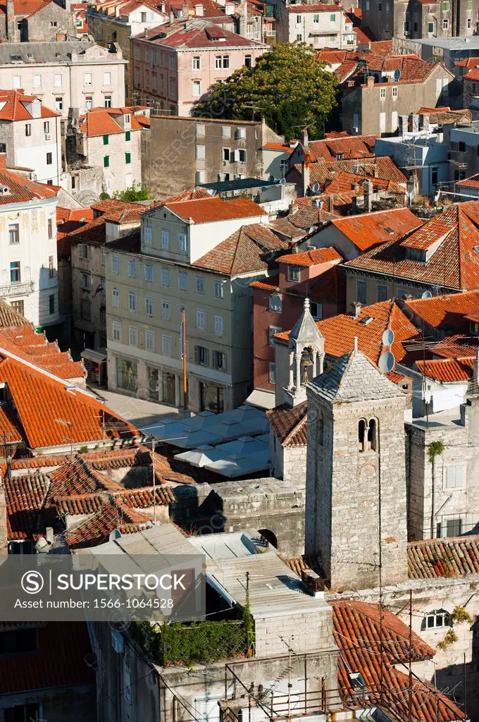 City view of Split, region of Dalmatia, Croatia, Europe