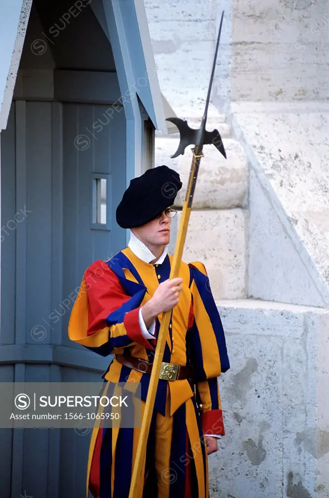 Swiss Guard, Vatican City, Rome, Italy