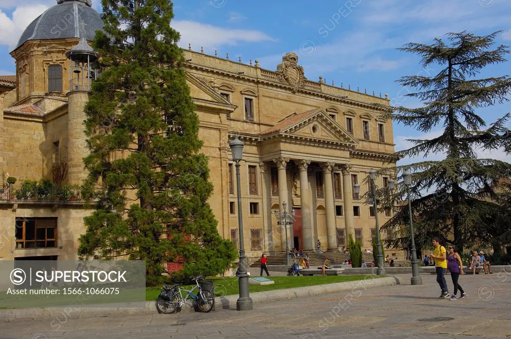 Anaya Palace (now Faculty of Philology, University of Salamanca), Plaza de Anaya (Anaya Square), Salamanca, Castilla Leon, Spain