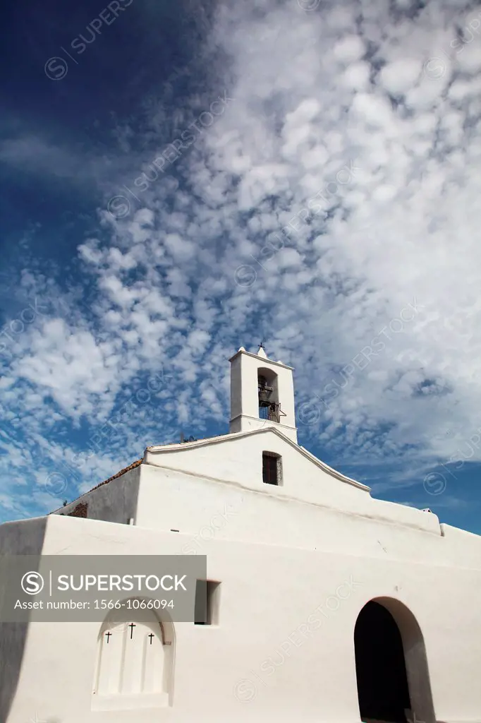 Church of Sant Llorenç de Balafia, Ibiza, Balearic Islands, Spain