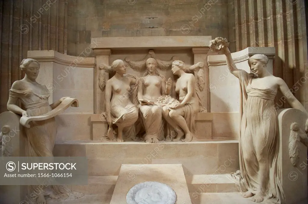 France, Paris, interior of the Pantheon