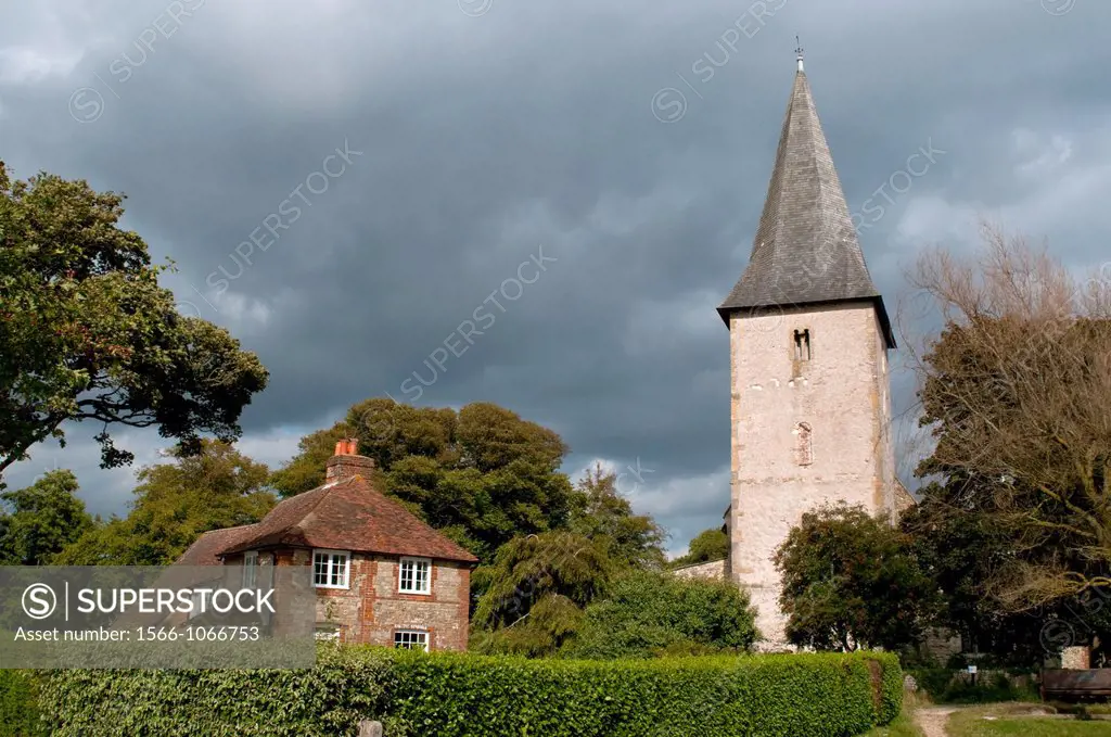 Holy Trinity Church in Bosham, West Sussex, UK