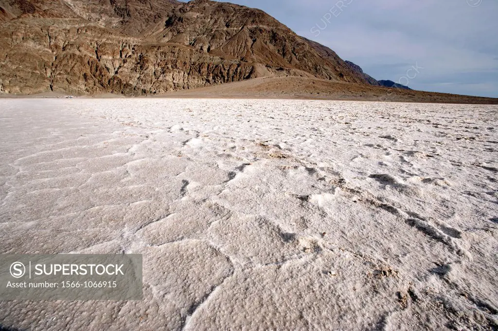 Desolate Death Valley landscapes