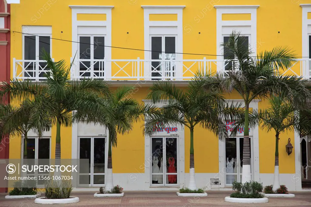 Colonial Architecture, San Miguel de Cozumel, Cozumel Island, Isla de Cozumel, Quintana Roo, Mexico, Caribbean Cozumel Island, Isla de Cozumel, Quinta...