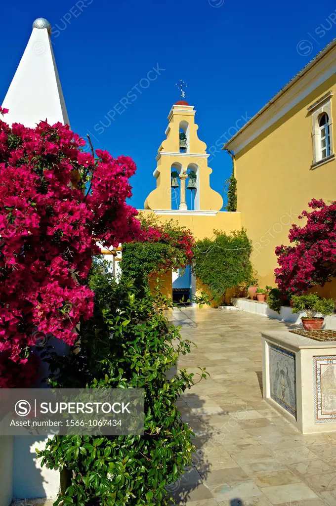 Theotokos, Monastery, Paleokastitsa, 18th century Greek Orthodox  Corfu Ionian Island, Greece