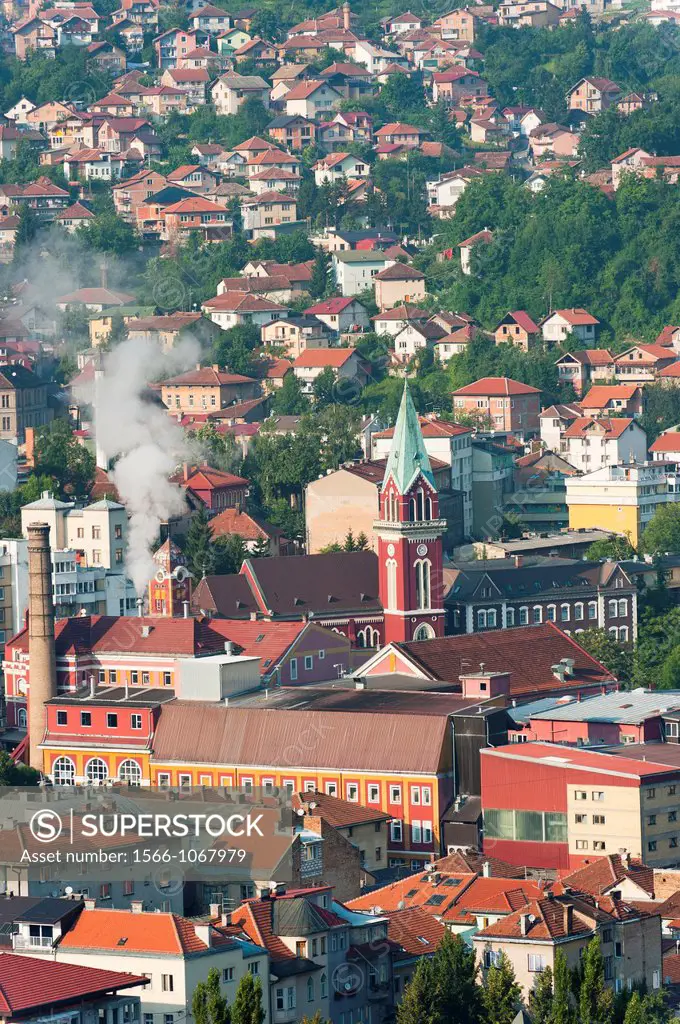 City of Sarajevo, capital of Bosnia and Herzegovina, Europe