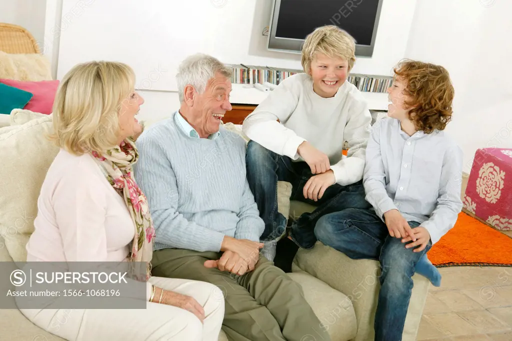 Grandparents and grandsons
