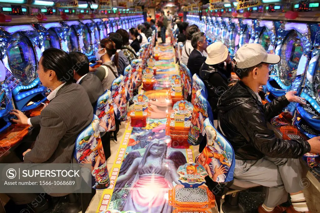 Japanese people are addicted to gambling All over the big cities Tokyo one can find the huge gambling houses where people spend hours and loose enormo...