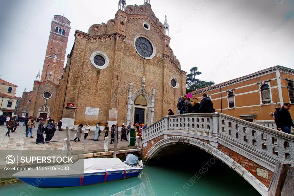 Santa Maria dei Frari church  Venice, Italy