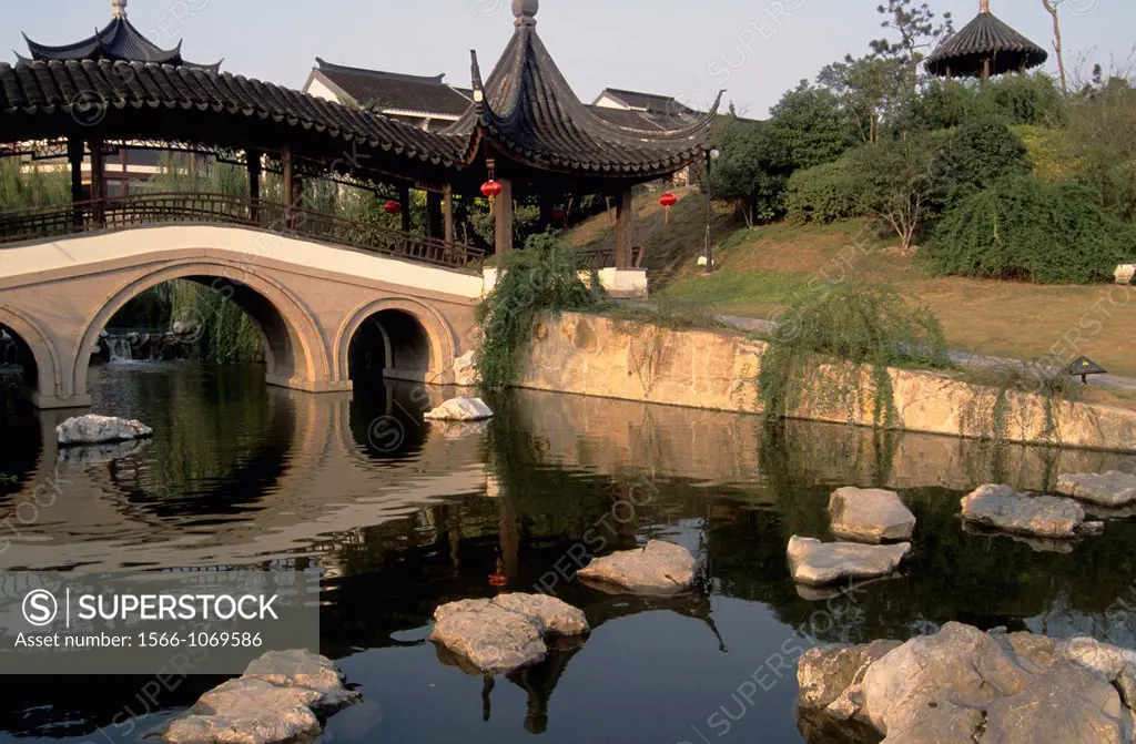 China Jiangsu province Suzhou garden
