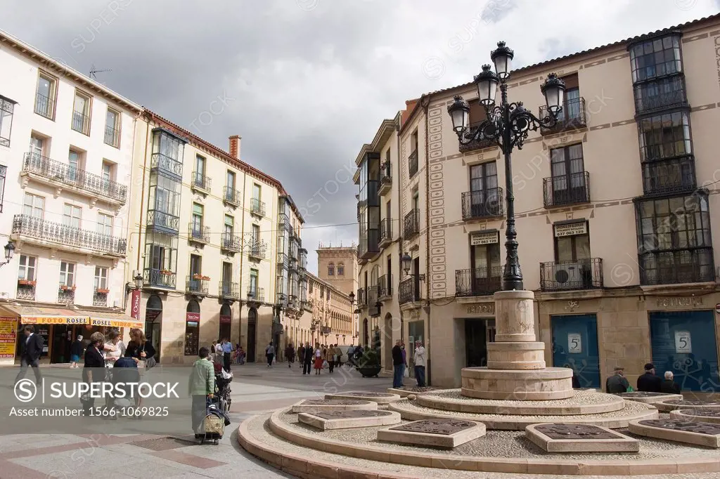 Square of Soria, Castile and Leon, Spain, Europe