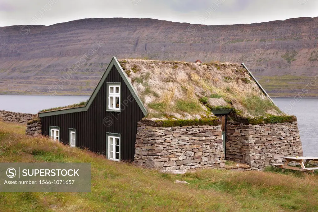 Litlibaer farm house, Iceland