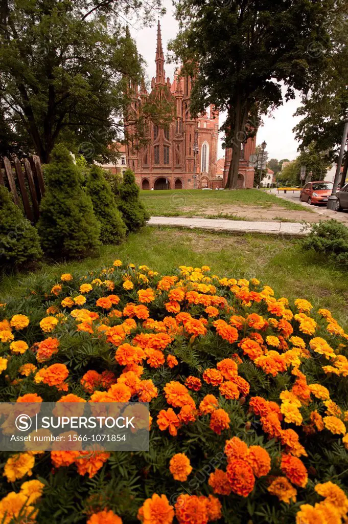 Santa Anna Church, Vilnius, Lithuania, Baltic States