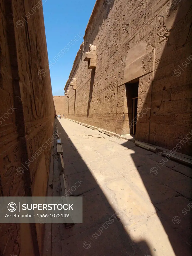 Edfu Temple dedicated to Horus, High Egypt