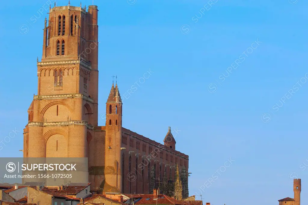 Cathedral of Saint Cecilia, Albi, Tarn, Midi-Pyrenees, France, Europe