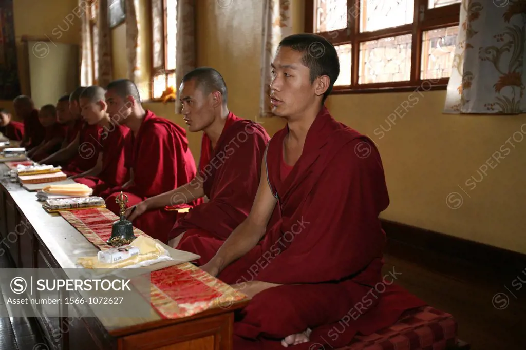 Tibetan monks in Kathmandu, Nepal The majority of monks in Nepal are refugees from Tibet and live in monasteries in Nepal