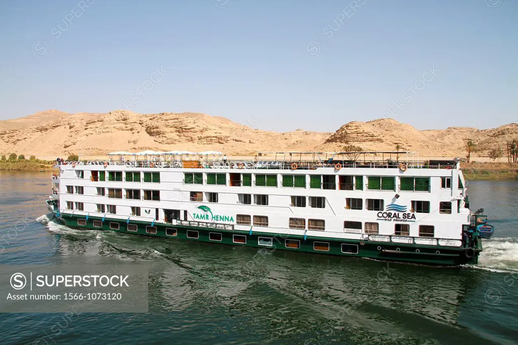Cruise on nile river , egyptian