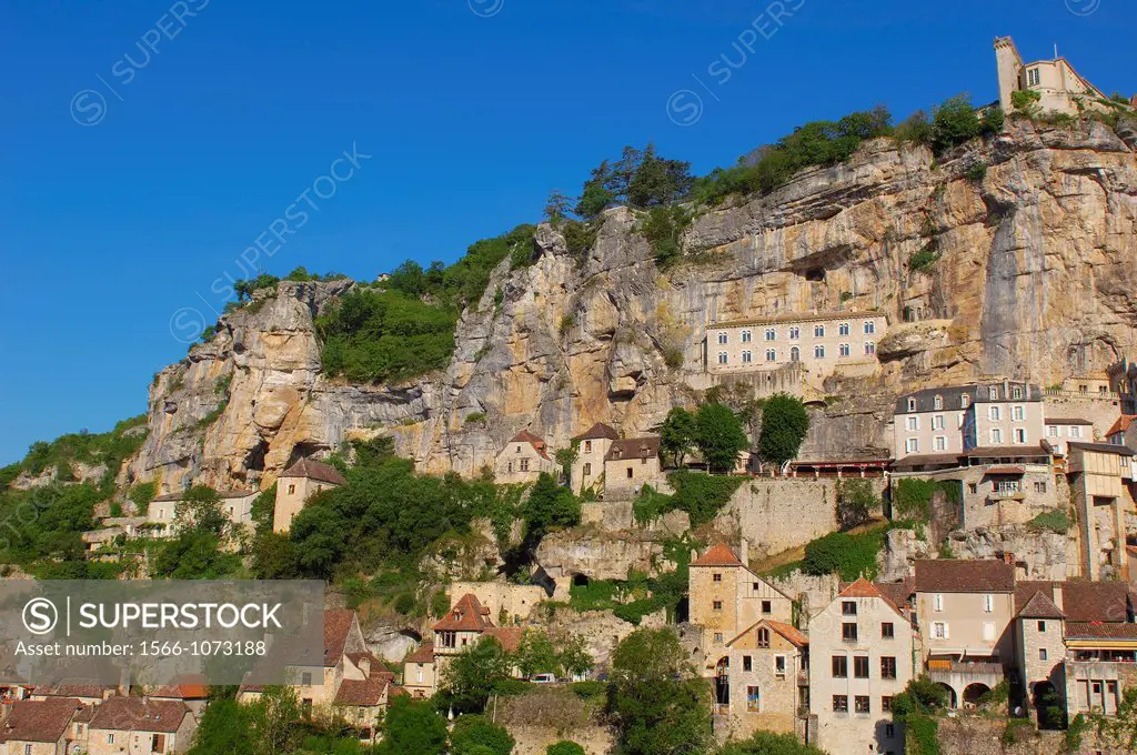 Rocamadour, Midi-Pyrenees Region, Lot Department, France, Europe