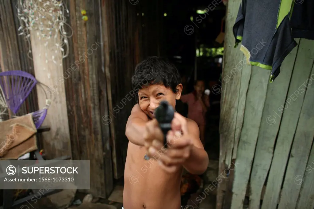 Children joining local gangs who become extremely violent