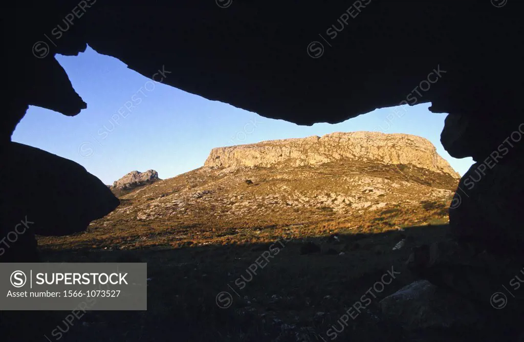 Puig de Sa Mola S´Esclop 926m, Puigpunyent, Sierra de Tramuntana, Balearic Islands, Spain